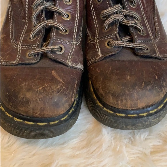 Dr Martens leather work boots main image 6